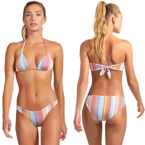 Vitamin A Other - Vitamin A Rainbow Stripe Bottoms